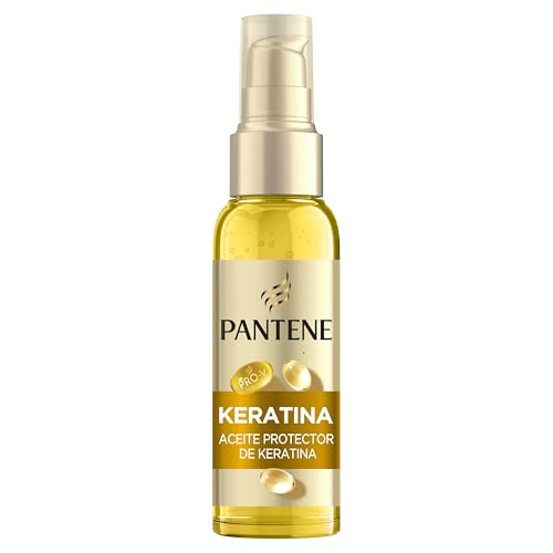 Pantene Pro-V Repara Y Protege Aceite Protector Keratina 100ml Cuidado Intensivo. Aceite Nutritivo Diario Sin Aclarado. Ayuda A Reparar Daños En La Superficie Capilar En Un Uso. Pelo Seco Y Dañado