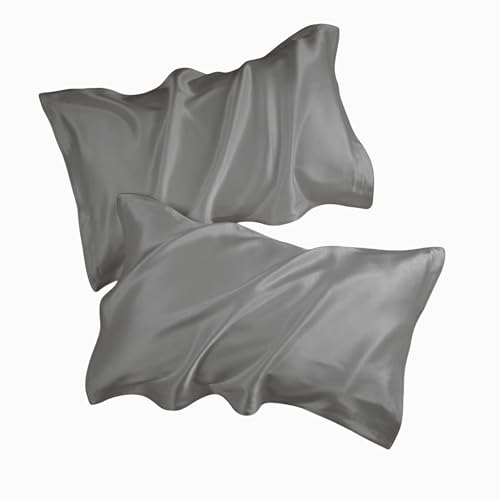 Cura dei capelli e cura della pelle: questa federa in raso di seta non è solo traspirante e assorbe l'umidità per mantenere la pelle e i capelli asciutti e confortevoli, ma anche setosa e fluida, dandoti un tocco elastico non appena ti sdrai, riducendo l'attrito della pelle e dei capelli delicati durante il sonno.
