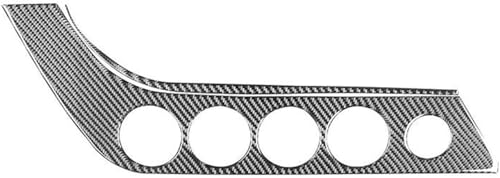 Garniture de panneau Z4 E89 autocollante en finition carbone pour bouton de console