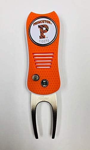Team Golf Princeton Switchblade Divot Tool -Org/Wht