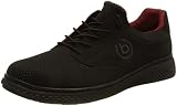 bugatti Herren 331763616900 Hausschuh, schwarz, 42 EU
