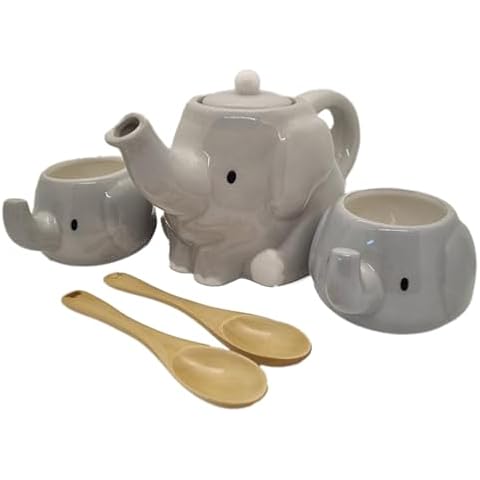 Waraku Fuuka Elephant Teapot Set Cover