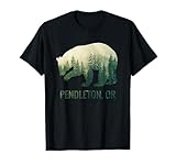 Pendleton Bear State Of Oregon Pacific NW Wildlife T-Shirt
