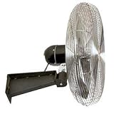 Airmaster Fan 20770K 24' Ultra High Velocity Air Flow Wall Mount Fan 1 HP 7700 CFM