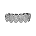 New 2026 Hip Hop Grillz Iced Out Cz Fang Mouth Jewelry JW Teeth Grills Caps Top & Bottom Tooth Men Women Vampire Fashion Accessories Creative Gift Jewelry Fashion Accessories Creative Gift