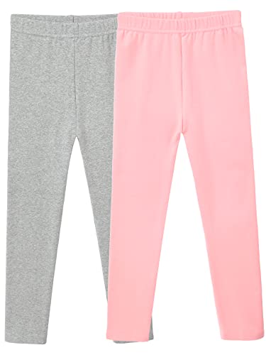 Pack de Leggings de Algodón para Niños - Paquete de 2 Pantalones Largos