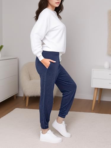Women Baggy Sweatpants with Pockets Lounge Womens Pajama Pants Female Trouser