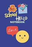 NOTEBOOK: RETRO COLORFUL BLANK LINES