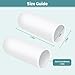 DYKOOK Big Toe Caps Protectors 10 Pcs, Gel Sleeves Toe Tubes Bandages Caps Pads for Blister, Callus, Corn, Sore, Toe Rubbing Treatment Wen and Women, White