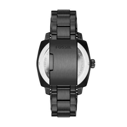 Image of Fossil Men's Watch, Machine Quartz Stainless Steel Three-Hand Watch for Men