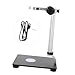 CAXUSD Adjustable Microscope Bracket Holder with Light Source Durable Industrial Camera Stand Easy Installation Support Rack for Stable Observation Inner Hole Diameter
