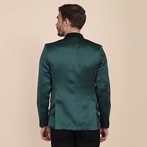 Image of TAHVO Men Suit Set (Green, 42)