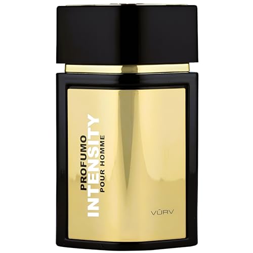 Lattafa Vurv Profumo Intensity – Citrus, Aquatic, Woody, Leather – Eau de Parfum Long-Lasting Fragrance for Men, 3.4 Ounce / 100 ml