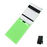 MAGICLULU Carnet de Score Golf PU Noir Portable Protection Anti-Sueur et Poussière Carnet...
