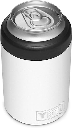 Yeti Colster, Stainless Steel, Can Insulator, White, 12oz (330ml), 12 oz (330ml)