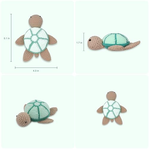 Image of HOUSE CREATIVITY Valentine Turtle Craft Kit for Ages 3+, Non-Toxic Safe Materials, Parent Child DIY Bonding Activity with Video, Beginner Craft for Preschool Toddler Kids Gift
