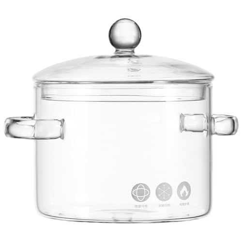 SECFOU ���z�E�P�C�_�K���X���X�[�v�|�b�g �W�t������� 1350ml �ϔM������� �C���X�^���g���[���� �X�[�v �����H�Ή� �L�b�`���ƒ�p