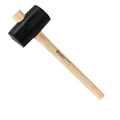 Preisvergleich Produktbild Connex COX625005 Gummihammer 90 mm, mit Holzstiel
