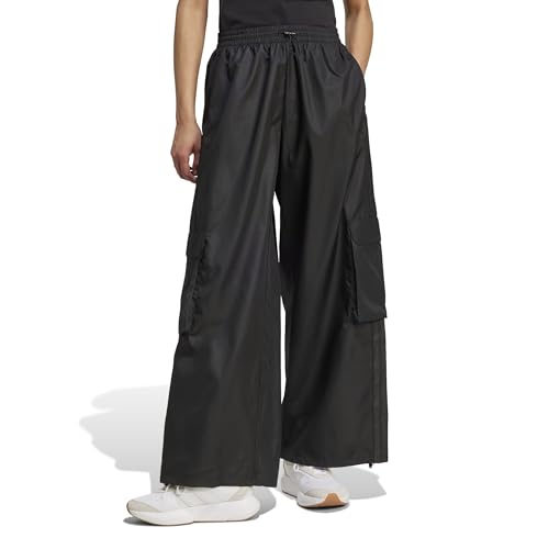 Adidas Women's City Tech Utility Woven Cargo Pants, Black, Medium