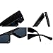Original Narrow Rectangular Frame Designer Classic Trendy Cool Dark Black UV400 Protection Thick Sunglasses for Men Women 90’s Hip Hop Retro Shades Square Unisex Polarized Sunnies Sunglasses