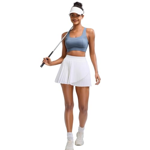 Image of High Impact Sports Bras for Women Running Bra Workout Bra U Back Sports Bra Scoop Neck Padded
