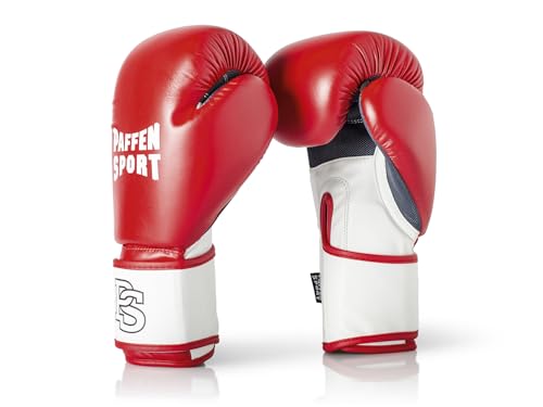 Paffen Sport «FIT» Boxhandschuhe für das Training; rot/weiß; 12UZ