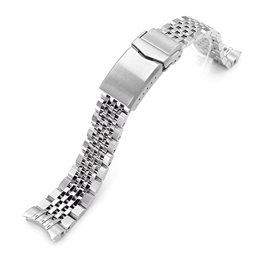 Bracelet MiLTAT 20mm Asteroid montre acier Seiko 5 Sports 40mm SRPE51 maillons métalliques
