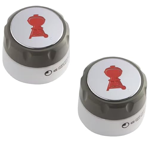 Weber 70867 2-3/8.Diameter Summit 400/600 Years 2007-2011 2pk Lighted Knob