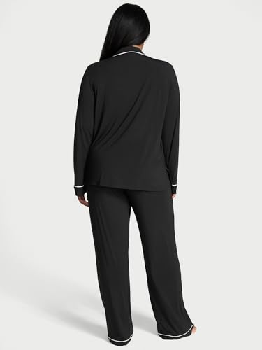Victoria's Secret Modal Pajama Set, Long Sleeve Button Down Shirt and Pajama Pants, Sleepwear for Women (XS-XXL)2
