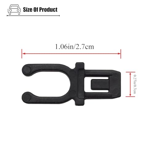 Clips de caja de monedas 66173AJ000 para salpicadero de Subaru Crosstrek y WRX 2