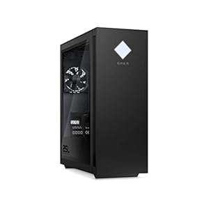 HP Omen 25L Gaming Desktop PC, GT15-2208ng, Intel Core i7-14700F, 16 GB (2x8GB) DDR5-SD RAM, 1000 GB SSD, NVIDIA GeForce RTX 4070, Windows 11 Home, Tower PC, Schwarz, Seitenblende aus Glas