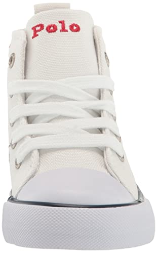POLO RALPH LAUREN Women's Hamptyn Hi Ii White Mlt RPT Pp Sneaker2