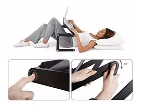 Mesa Suporte Articulado Para Notebook E Tablet Em Aluminio