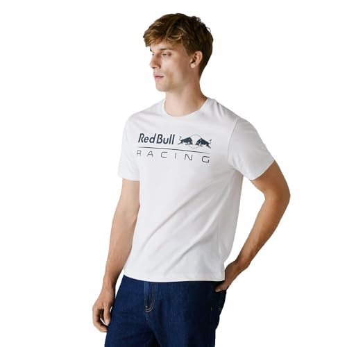 Red Bull Racing X Pepe Jeans Herren Team Logo Tee T-Shirt, Weiß (White), XXL, Weiß (Weiß), XXL – Ansicht 5