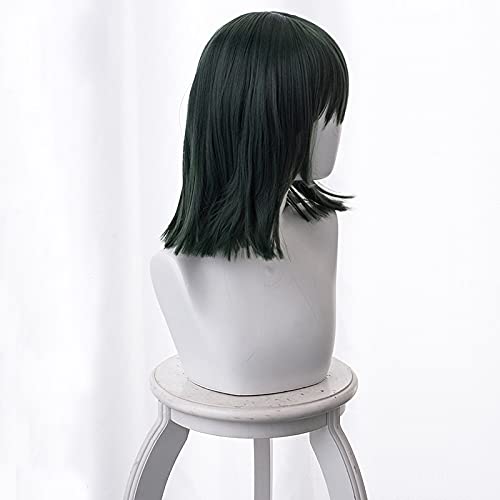 One Punch Man Wig Fubuki Cosplay Wig Hair Role Play Halloween Costume Party Wigs + Wig Cap