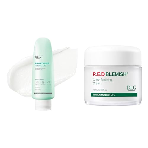 おまけ有り Dr.G BLEMISH Clear Soothing Cream Amazon.com: Dr. G Red Blemish Clear Soothing Korean Moisturizer