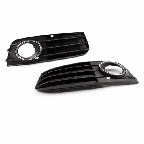 Rejillas de parachoques delantero para A4 B8 2009-2011, molduras de luz antiniebla con acabado preciso