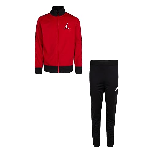 Nike Jordan kombinezon chłopięcy Air Jordan z dzianiny czerwony kod 95A449-KR5, czerwony/czarny, 8-10 lat