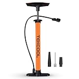 TEKCOOL Cycle Pump for Bicycle High Pressure Air or Football, Balloon for Quick Inflation for Tyre Inflator with Needle Portable Air for Bicycle, Balls