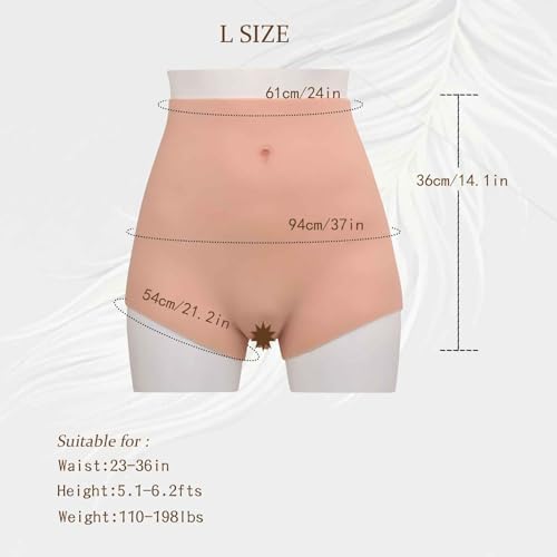Silicone Vagina Boxer Briefs Fake Vagina Underwear Butt Lifter Panty for Crossdresser Drag Queen4