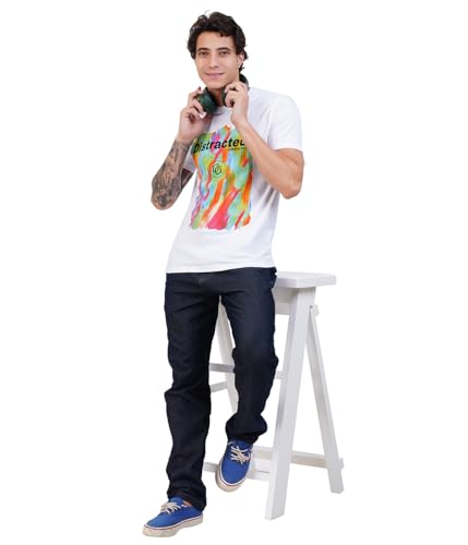 Image of Men's Super Combed Cotton Round Neck Half Sleeve T-Shirt | Soft Breathable Cotton Fabric | Stylish Comfortable Wearfor Men | Quality Regular Fit