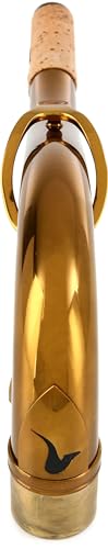 Image of BetterSax Classic Tenor Saxophone - Professional-Grade Instrument with Dark Gold Lacquer Finish - Complete Kit for Beginners and Pros - Includes Mouthpiece, Neckstrap, and Durable Case