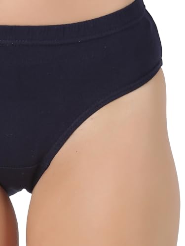 Image of Dollar Lehar Super Combed Cotton Women's Solid Hipster Panty - Actual Colour May Vary