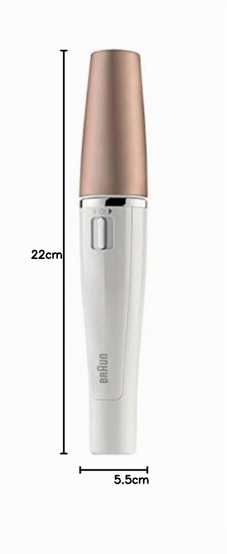 Braun Face Spa, Depilatore Donna Epilatore Viso, Accessori Inclusi, Specchio e Pochette, Rivitalizza il Viso, Idea Regalo, 851V Bianco