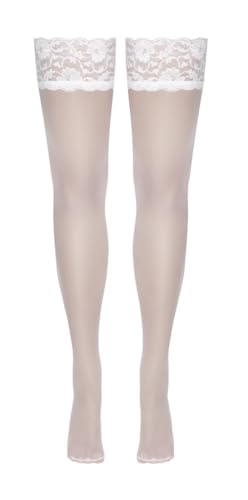 Cottelli Legwear Hold-up Bas pour femme White 2