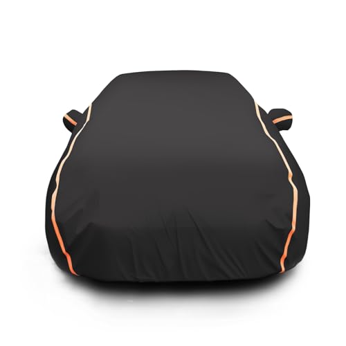 Coches Funda para BMW F07 5 Series GT Gran Turismo(2010-2013),Funda Resistente a la Intemperie para vehículo,Cubierta de Coche Antipolvo Y Rasguño con Cremallera Lateral de la Puerta