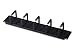 Produktbild DIGITUS Kabel-Rangierpanel - 2HE - 5 Führungsbügel 88.5 x 60 mm - 19-Zoll - Für Netzwerkschränke & Netzwerkkabel - Schwarz