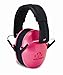 Walker's Infant/Toddler Low Profile Lightweight Padded Headband Adjustable Folding Noise-Reducing Hearing Protection Earmuffs Pink Small