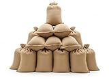 AAYU Premium bulk 24 Pack Large Burlap sack Bags | 24 Piece Set | 24 x 40 inch | New Coffee Bag | Potato Bag | Sack Race | Seed Preserve Sack