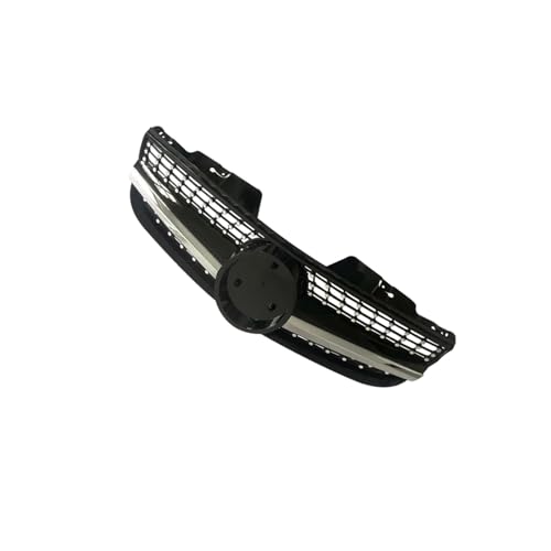 Parrilla delantera para R230 SL Class 2007-2009, rejilla de malla superior negro plata 3